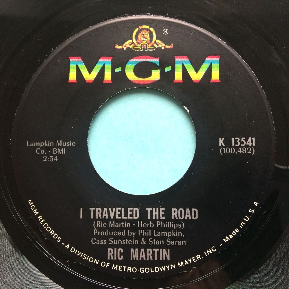Ric Martin - I traveled the road - MGM - VG+