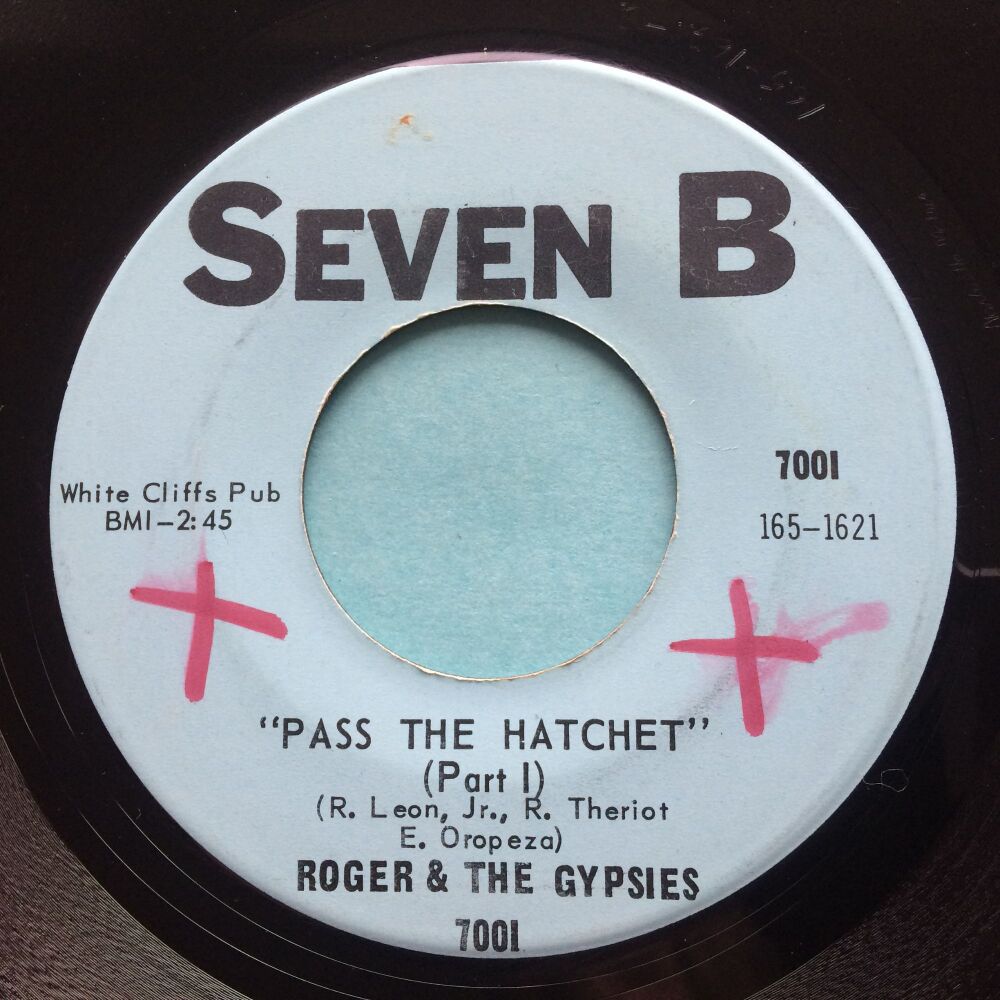 Roger & The Gypsies - Pass the hatchet - Seven B - Ex-