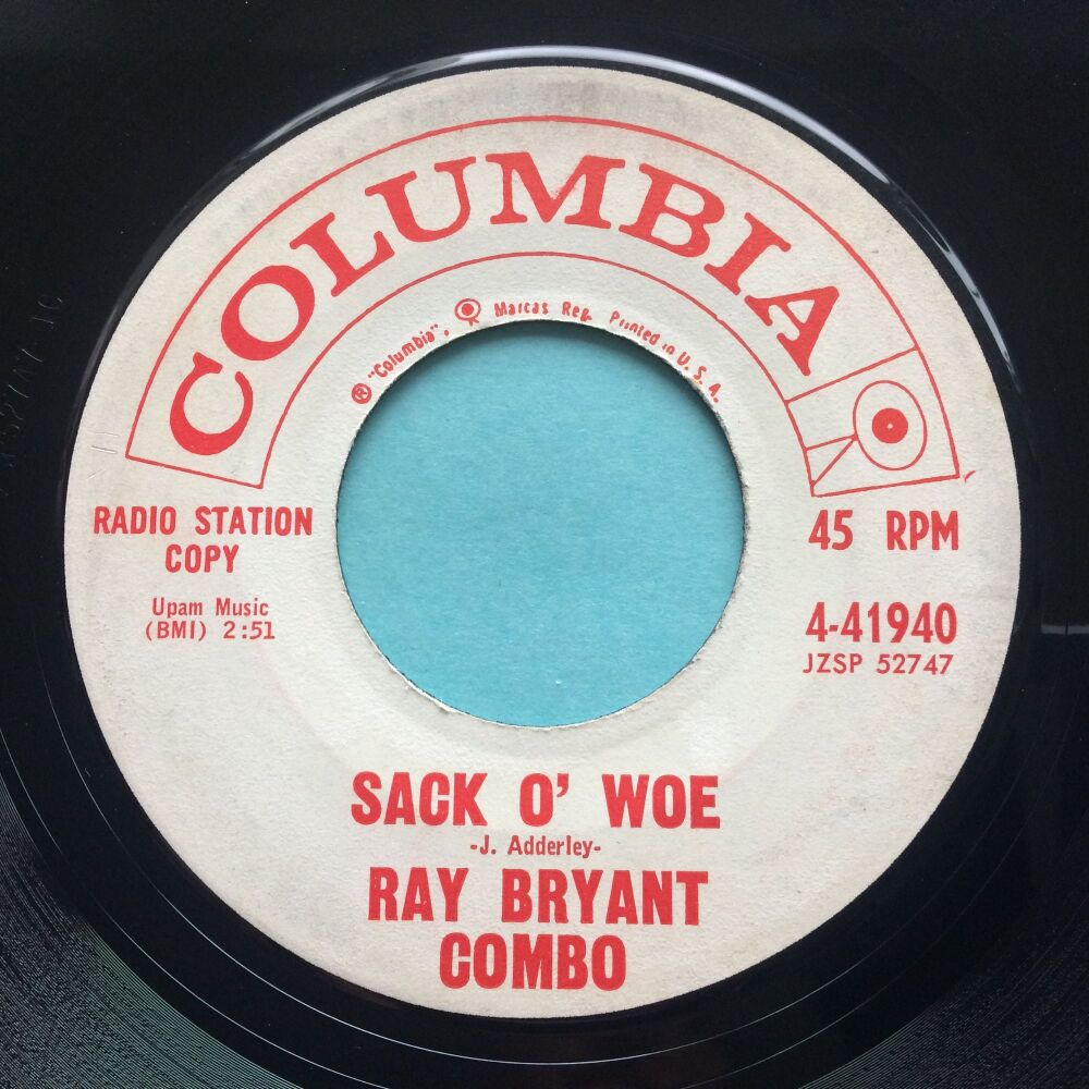 Ray Bryant Combo - Sack O' Woe - Columbia promo - VG+