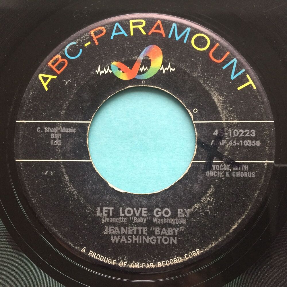Jeanette Baby Washington - Let love go by - ABC - VG+