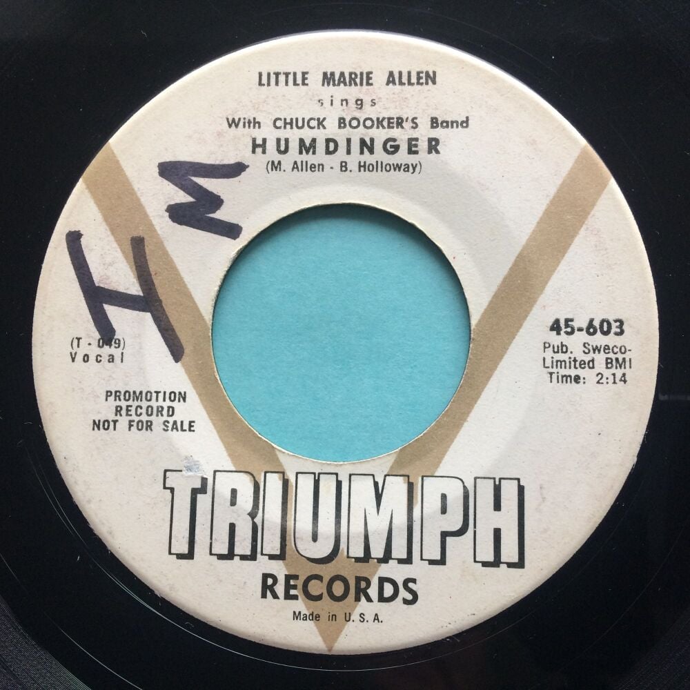 Little Marie Allen - Humdinger - Triumph - promo - VG+ (wol)