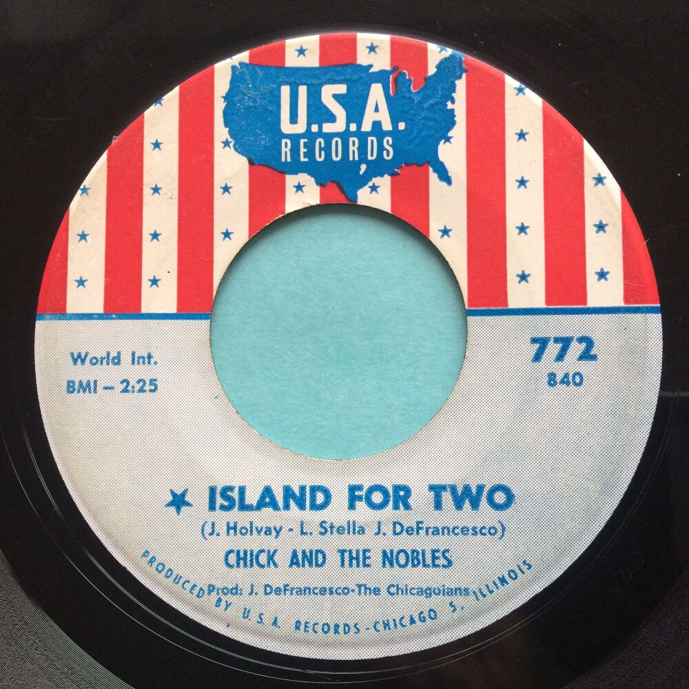 Chick and the Nobles - Island for two b/w I cry - USA - VG+