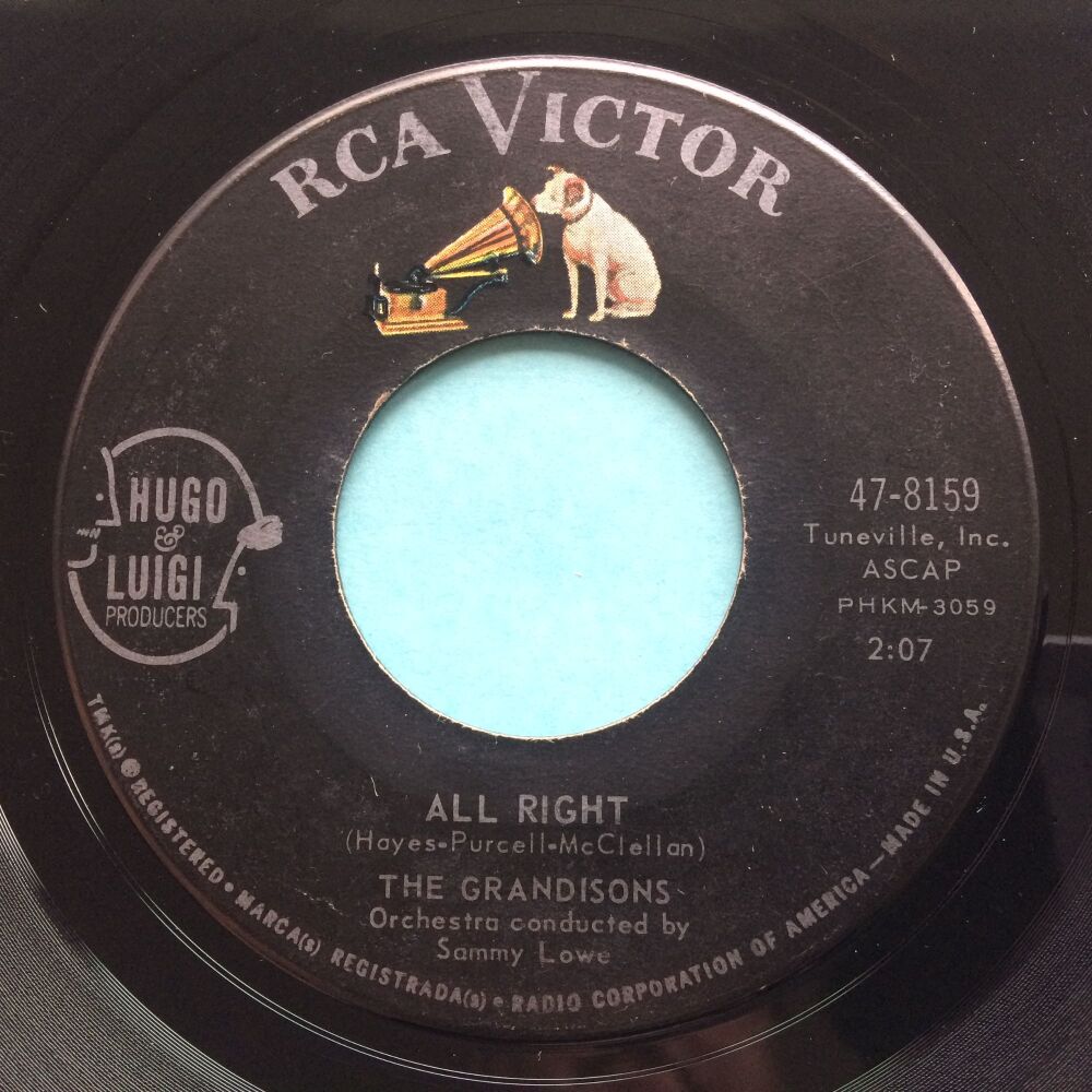 Grandisons - All right - RCA - VG+