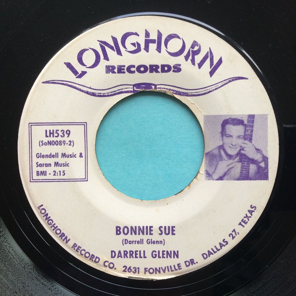 Darrell Glenn - Bonnie Sue - Longhorn - VG+