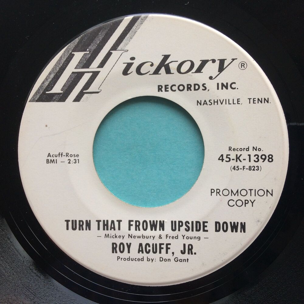 Roy Acuff, Jr - Turn that frown upside down - Hickory promo - Ex-