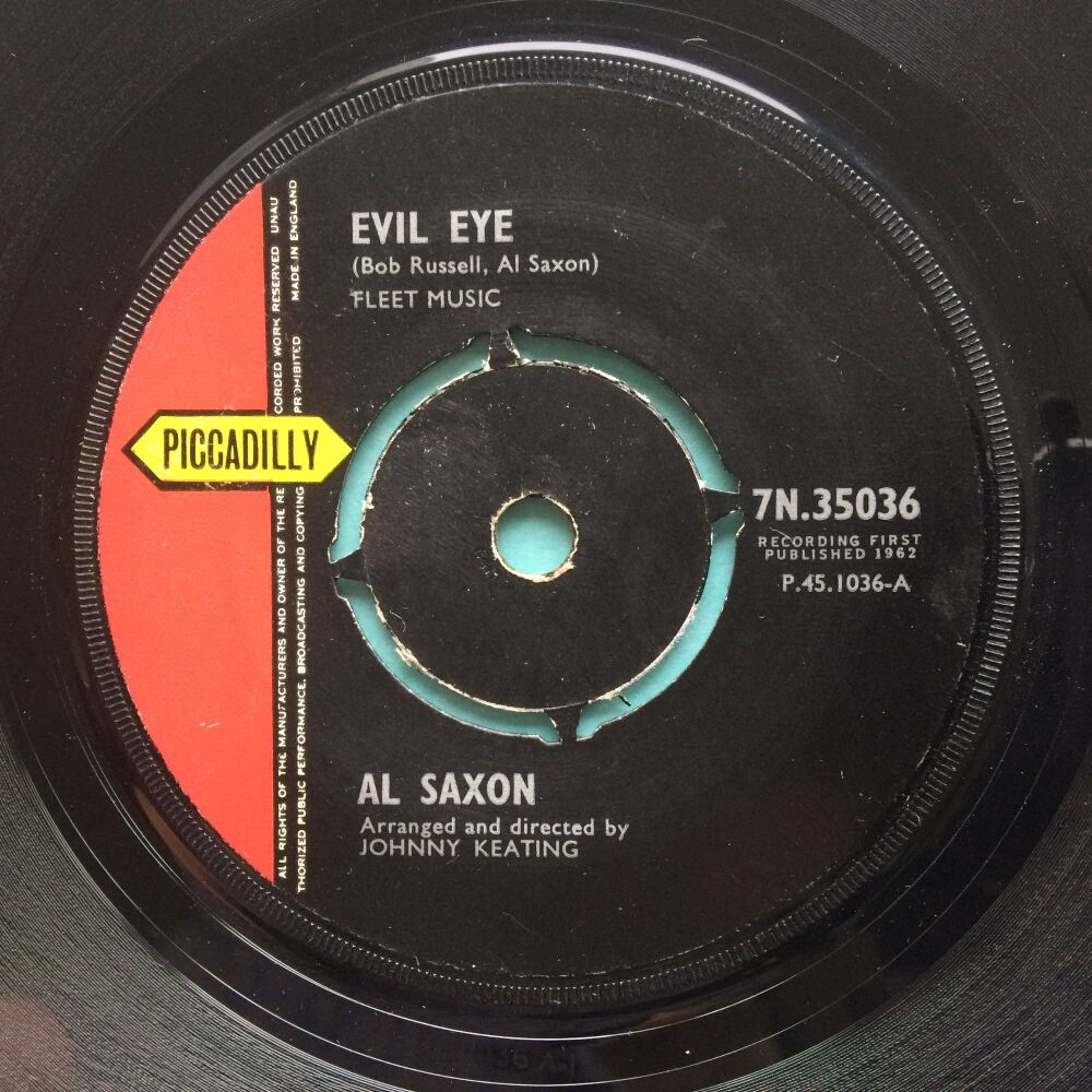 Al Saxon - Evil Eye - U.K. Piccadilly - VG+