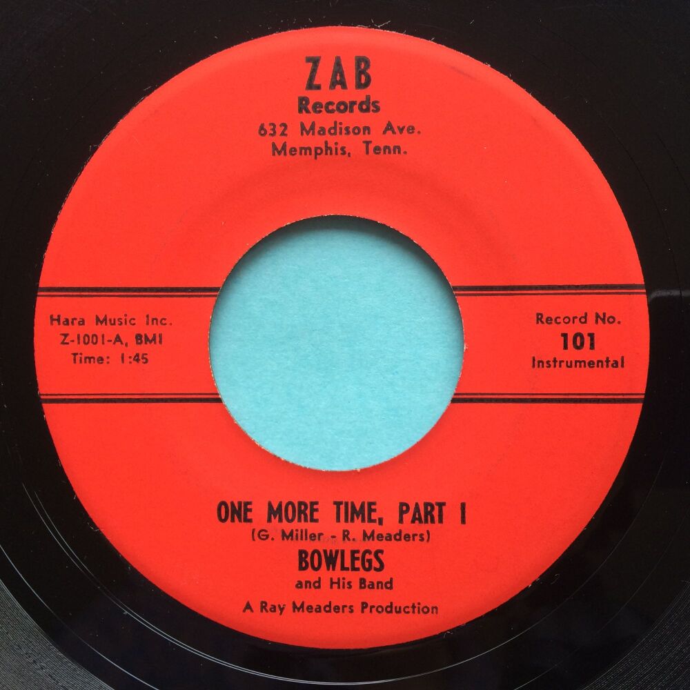 Bowlegs - One more time - Zab - VG+