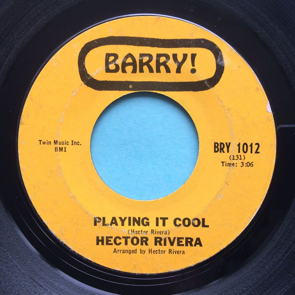 Hector Rivera - Playing it cool - Barry - VG+ (sol)