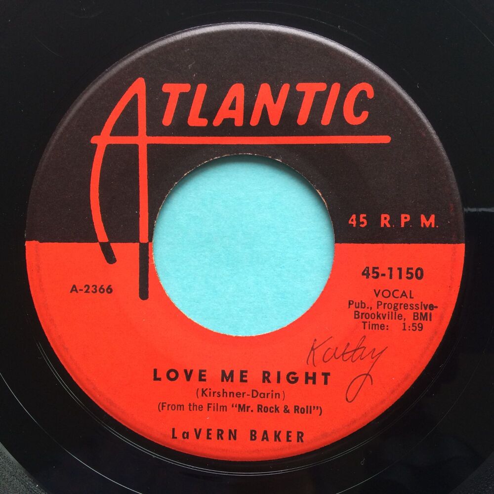 Lavern Baker - Love me right - Atlantic - VG+ (swol)