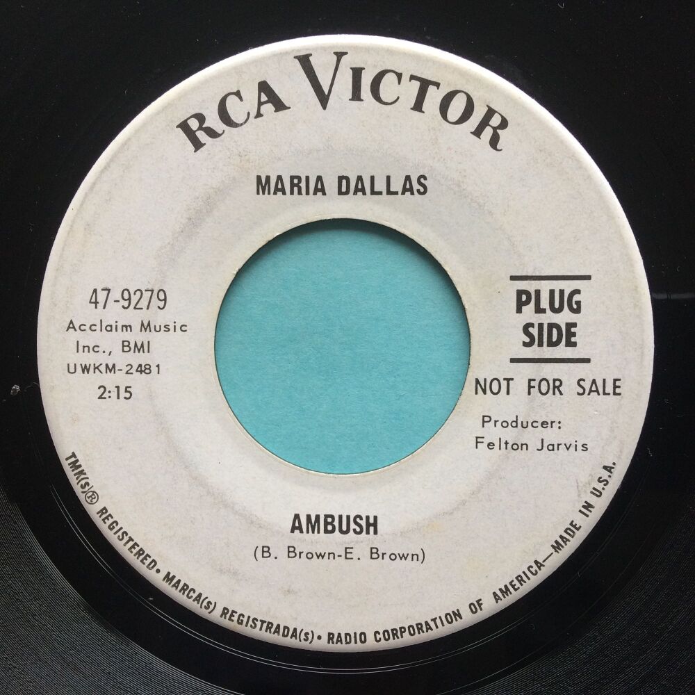 Maria Dallas - Ambush - RCA promo - Ex