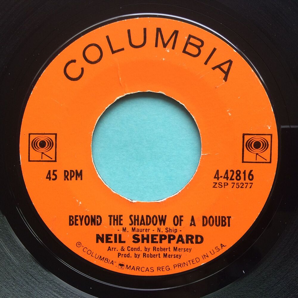 Neil Sheppard - Beyond the shadow of a doubt - Columbia - VG+
