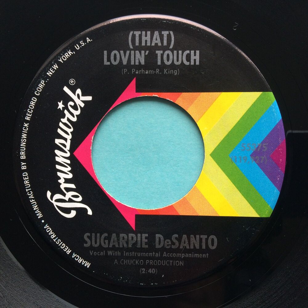 Sugarpie DeSanto - The one who really loves you b/w (That) Lovin' touch - B