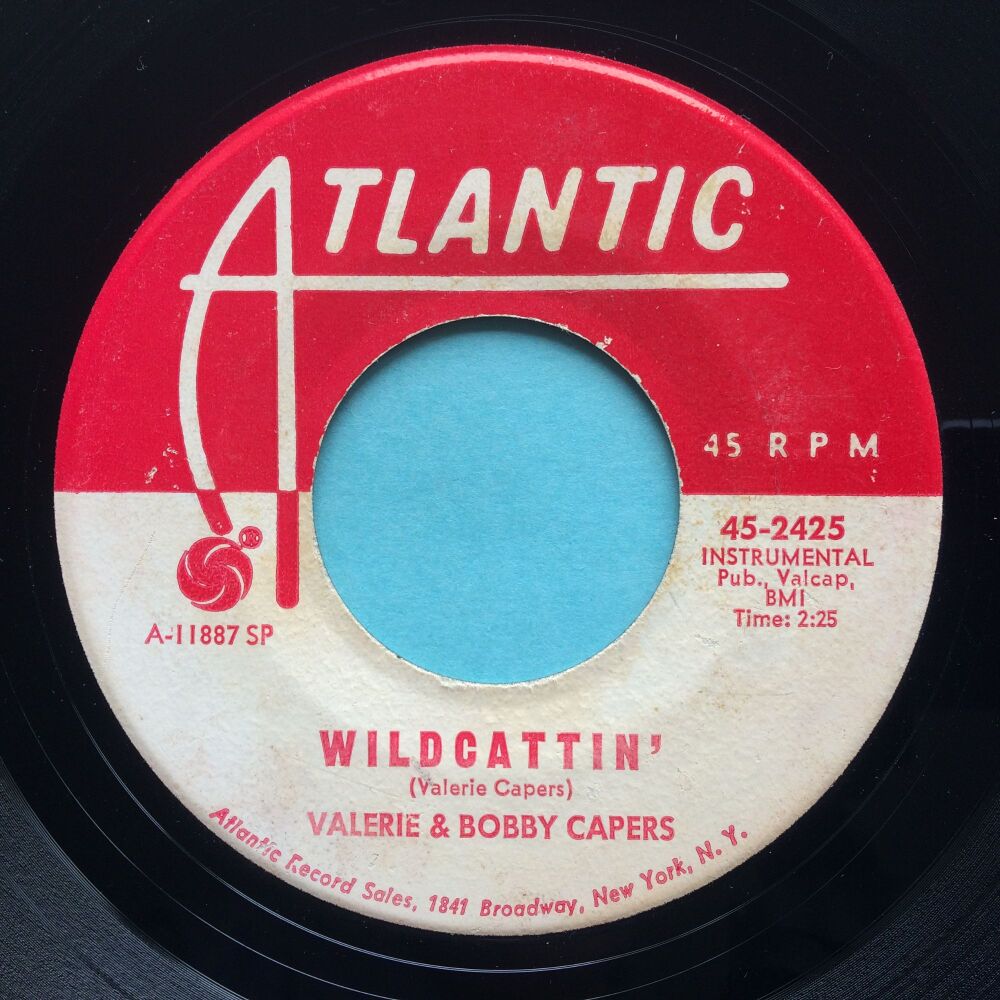 Valerie & Bobby Capers - Wildcattin' b/w West 4th Street - Atlantic - VG+