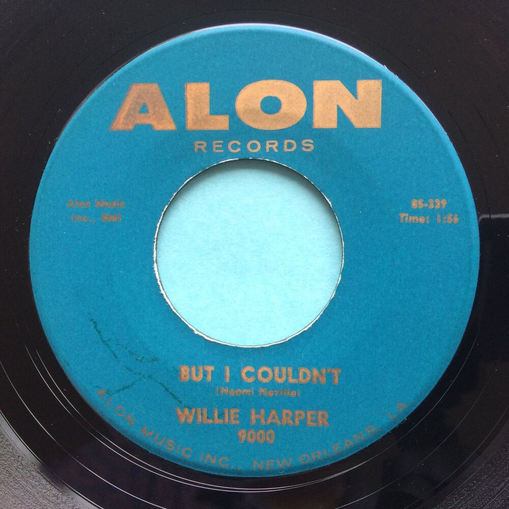Willie Harper - But I couldn't b/w New kind of love - Alon - Ex-