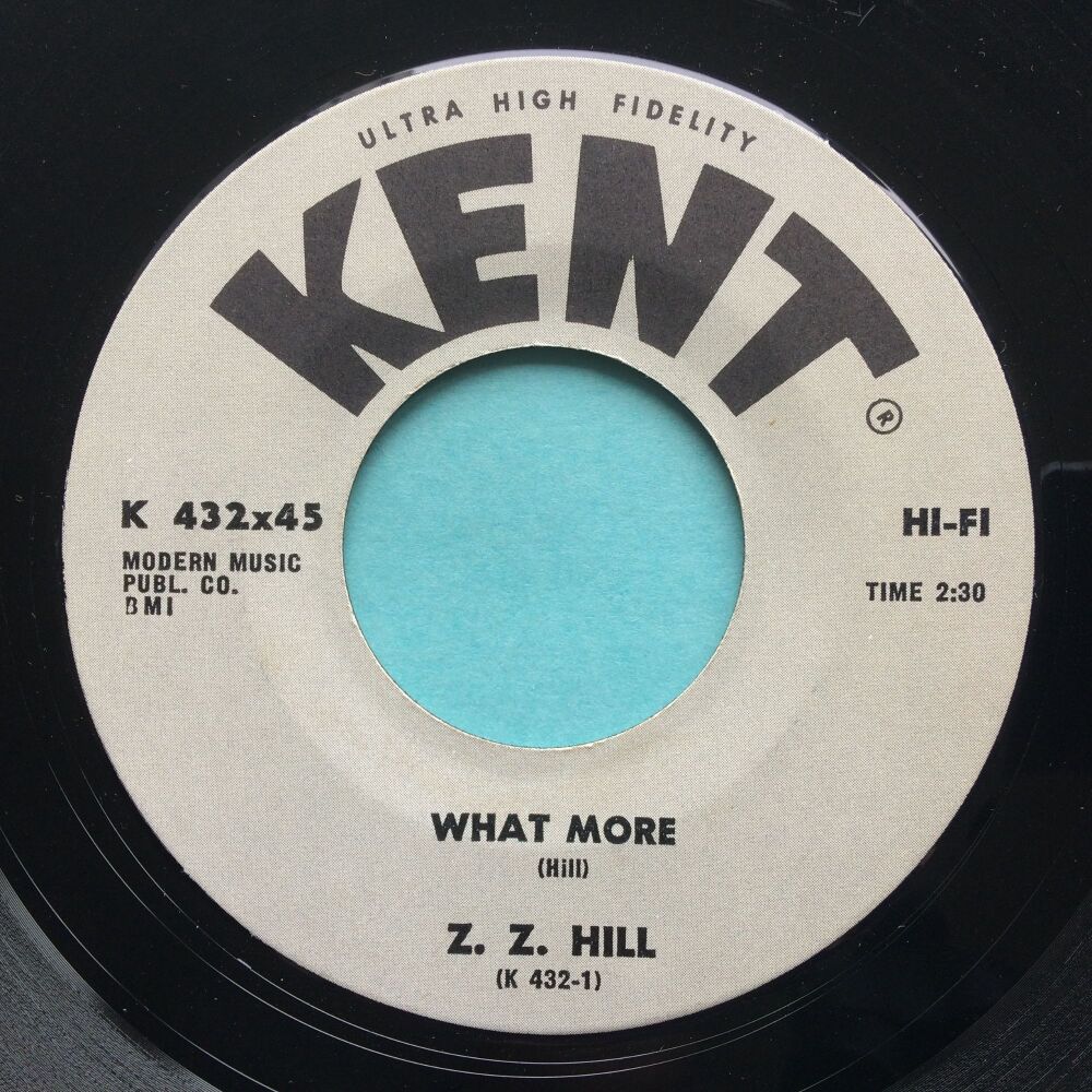 Z Z Hill - What more - Kent - Ex-