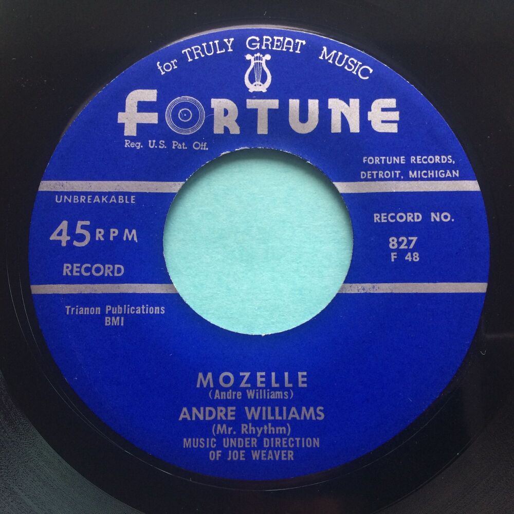 Andre Williams - Mozelle b/w Just want a little lovin' - Fortune - VG+