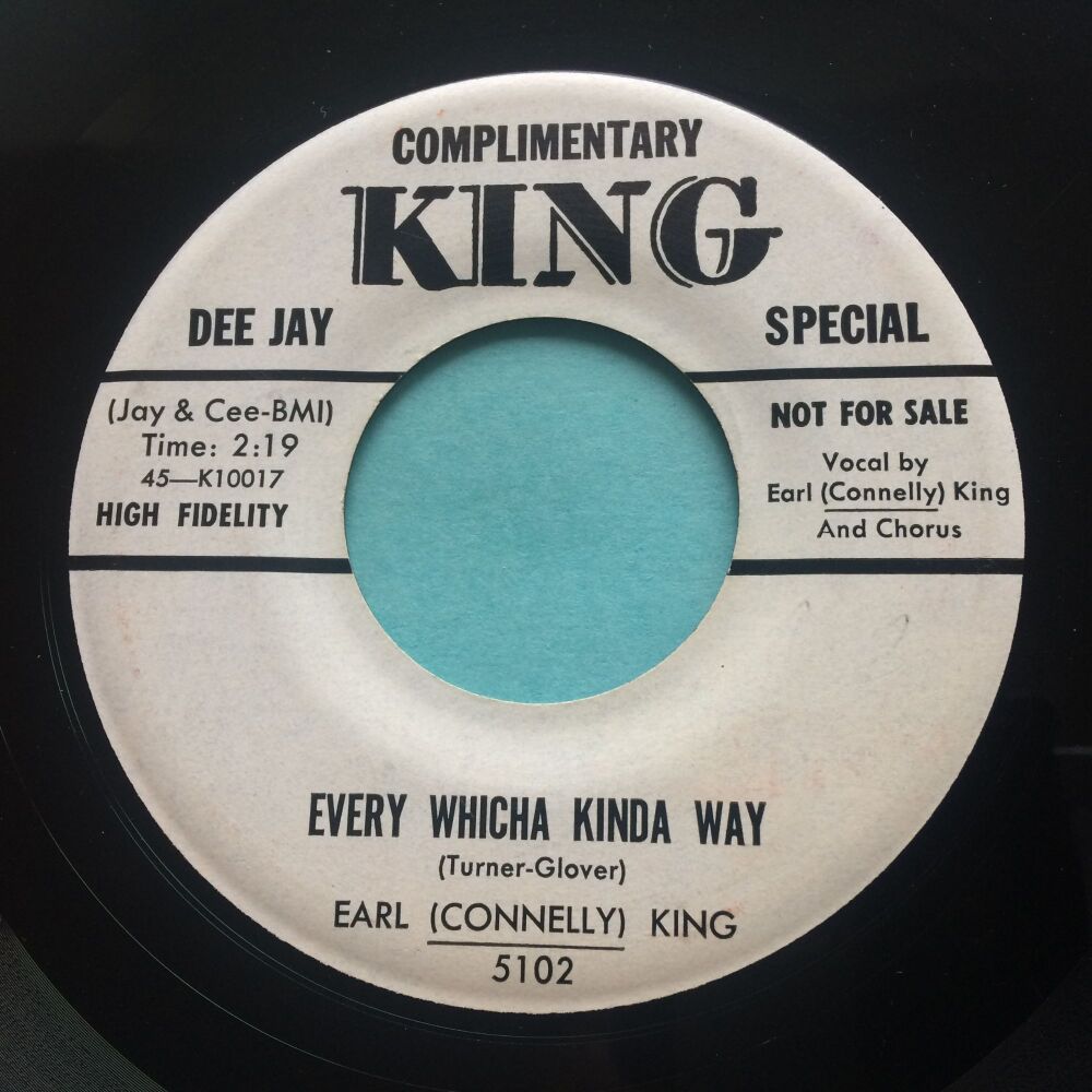 Earl (Connelly) King - Every whicha kinda way - King promo - Ex