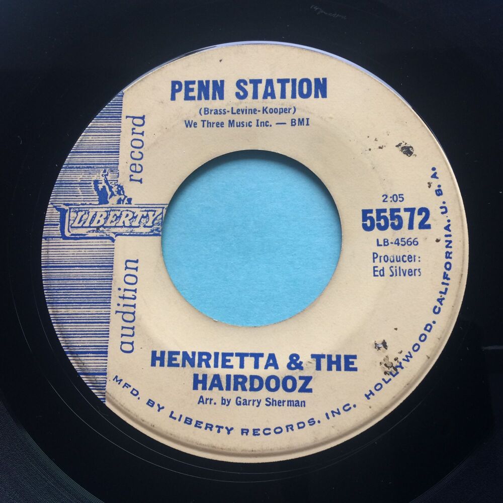 Henrietta & The Hairdooz - Penn Station - Liberty promo - Ex-