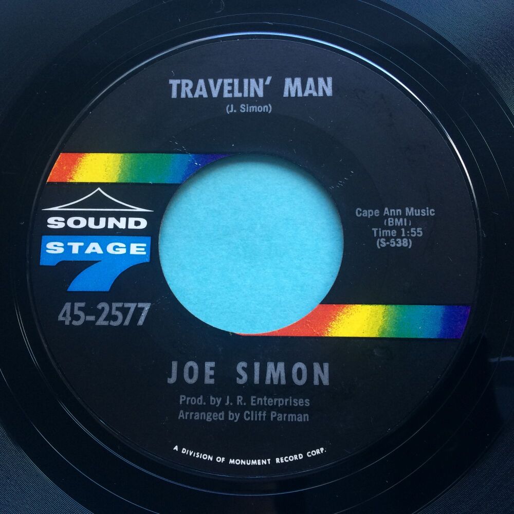Joe Simon - Travelin' man - Sound Stage 7 - Ex-