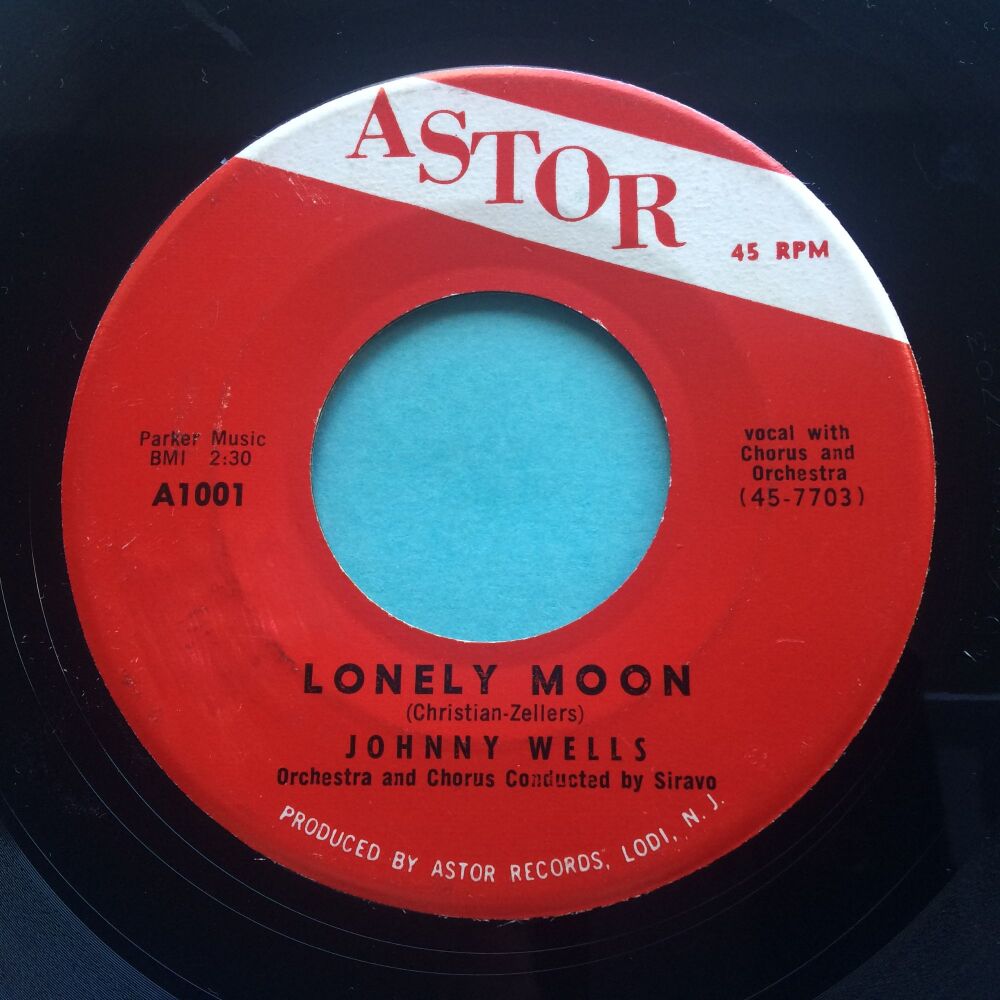 Johnny Wells - Lonely moon - Astor - VG+