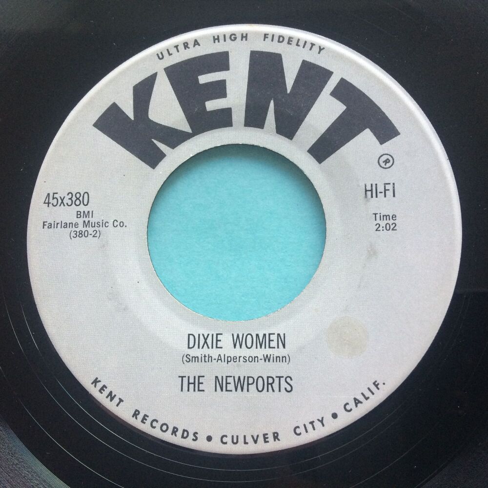 Newports - Dixie Women - Kent - VG+ (some small pressing bubbles - nap)