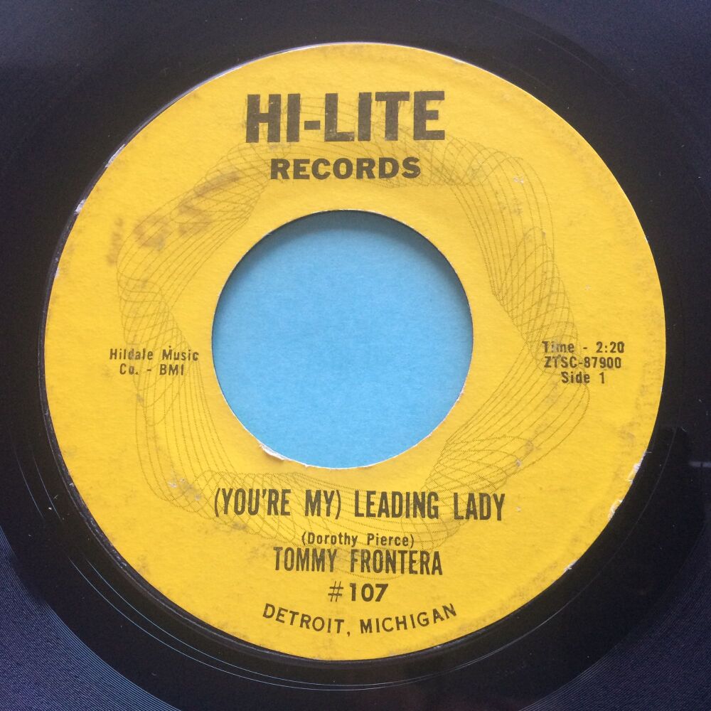 Tommy Frontera - (You're my) Leading Lady - Hi-Lite - VG+