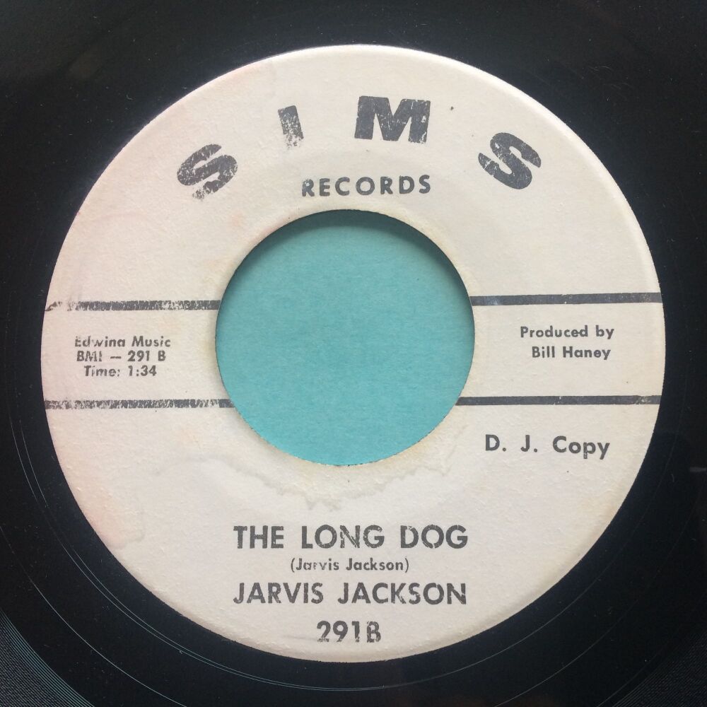 Jarvis Jackson - The Long Dog - Sims promo - Ex- (label wear)