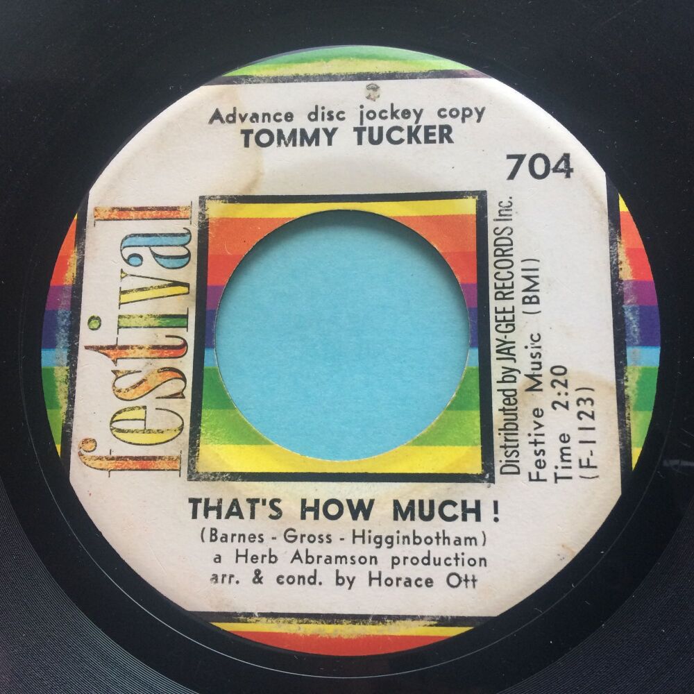 Tommy Tucker - That's how much - Festival - VG+ (label wear/stain)