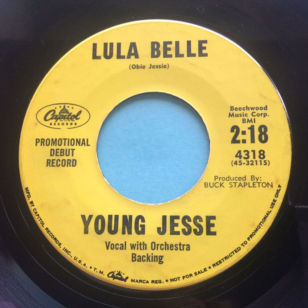 Young Jesse - Lula Belle - Capitol promo - VG+
