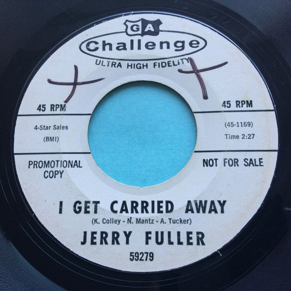 Jerry Fuller - I get carried away - Challenge promo - VG+