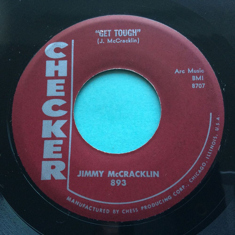 Jimmy McCracklin - Everybody Rock b/w Get tough - Checker - VG+