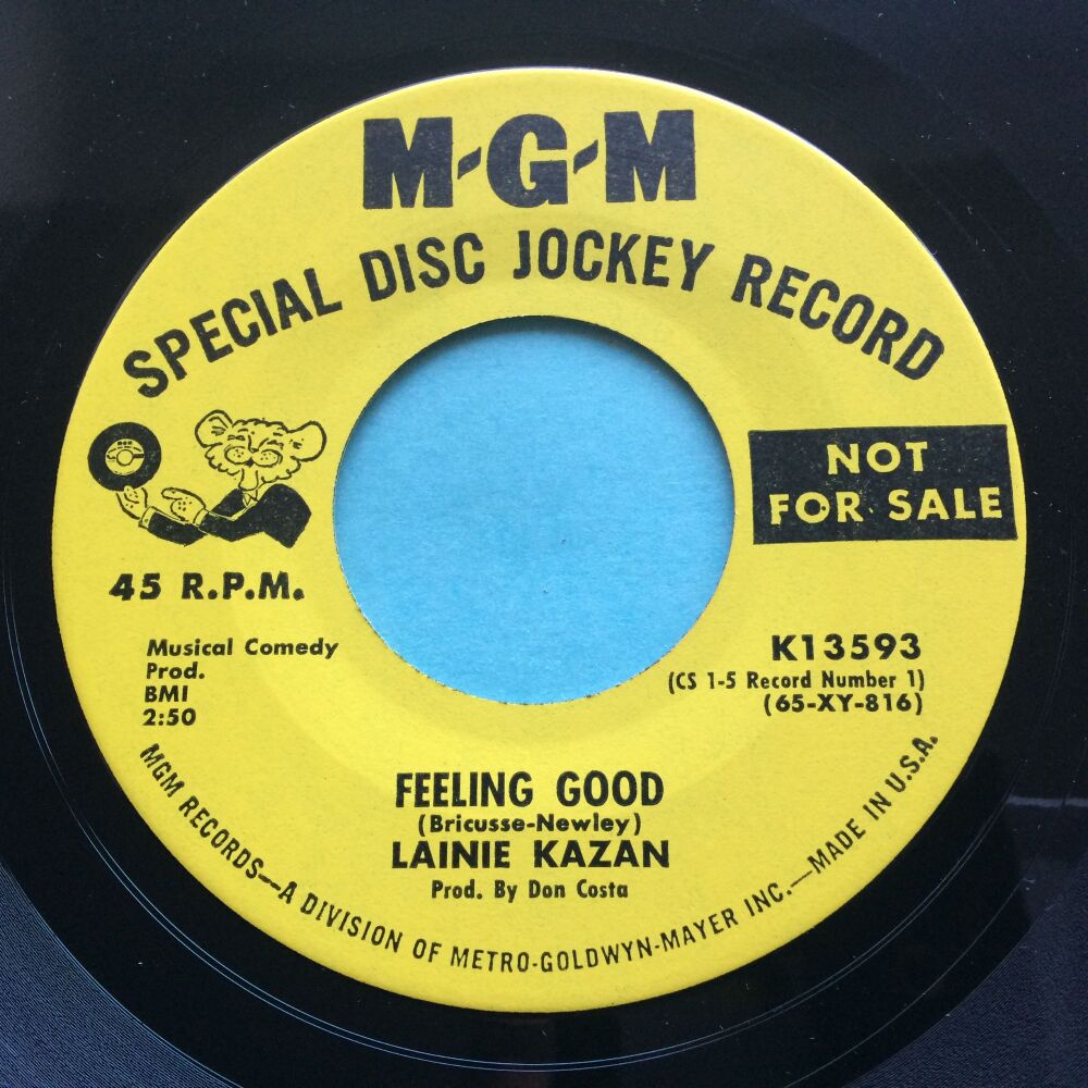 Lainie Kazan - Feeling good - MGM promo - Ex