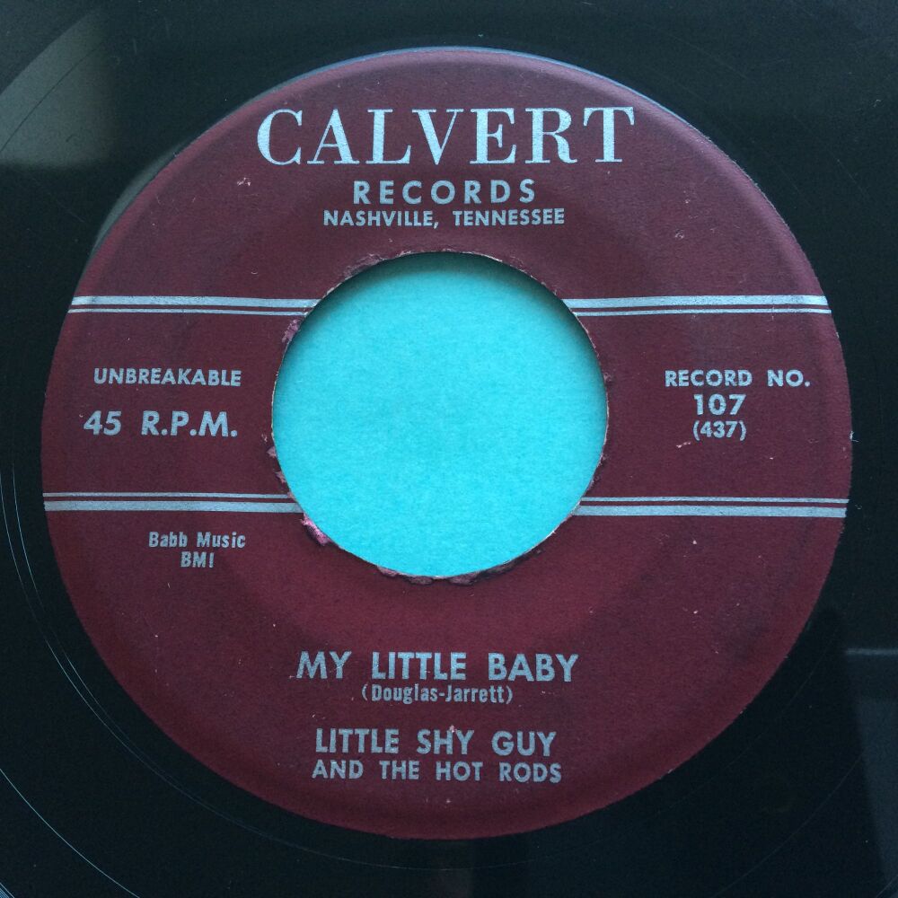 Little Shy Guy - My little baby b/w Let's rock and roll - Calvert - VG+