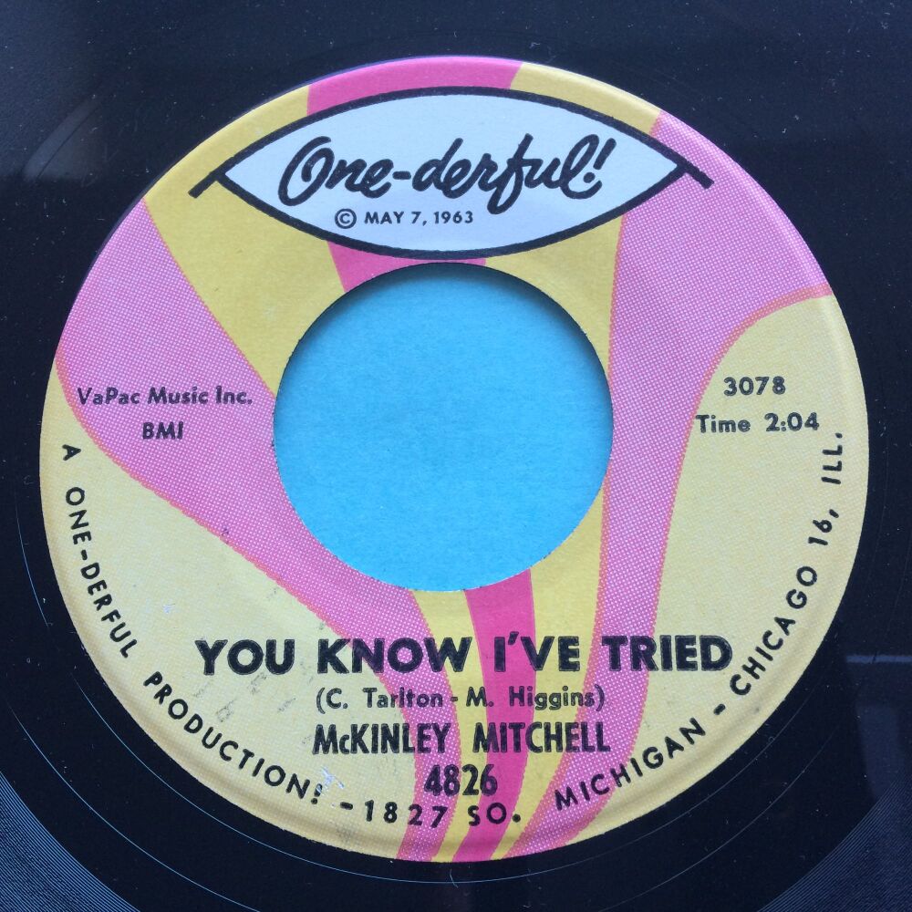 McKinley Mitchell - You know I've tried - One-derful - Ex
