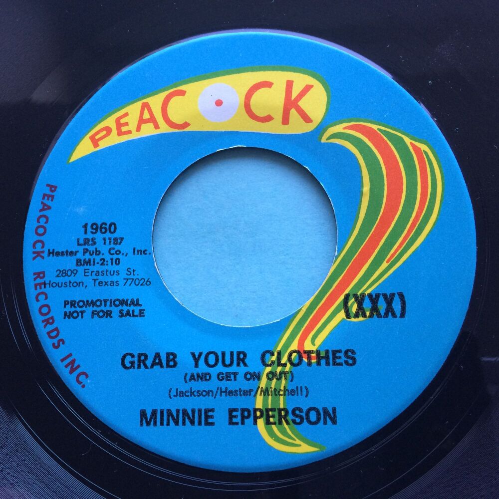 Minnie Epperson - Grab your clothes - Peacock promo - VG+