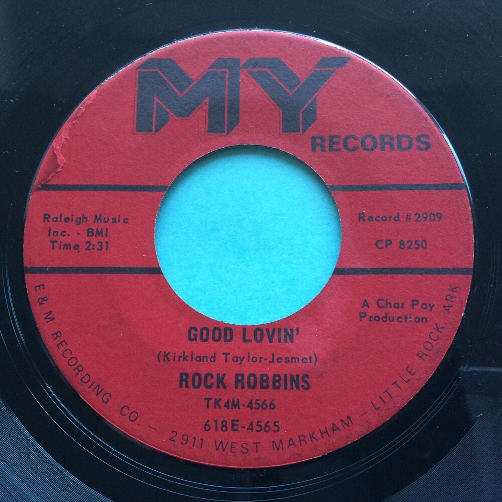 Rock Robbins - Little Girl b/w Good lovin' - MY - VG+