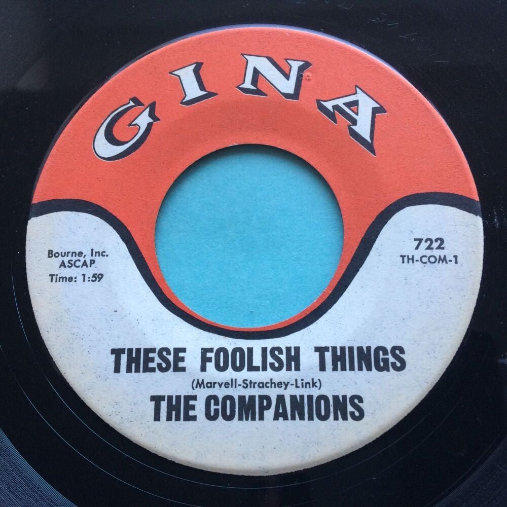 The Companions - These foolish things - Gina - Ex