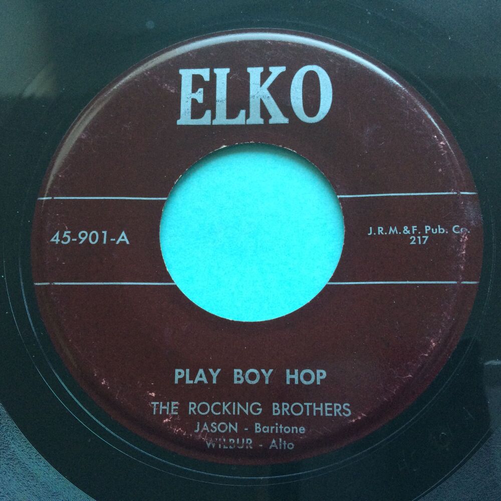 The Rocking Brothers - Play boy hop b/w The Grinder - Elko - Ex-