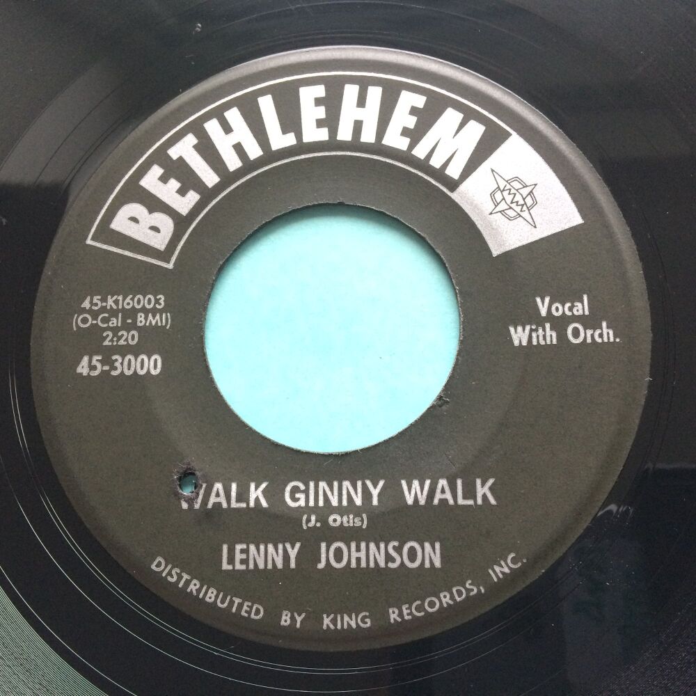 Lenny Johnson - Walk Ginny walk - Bethlehem