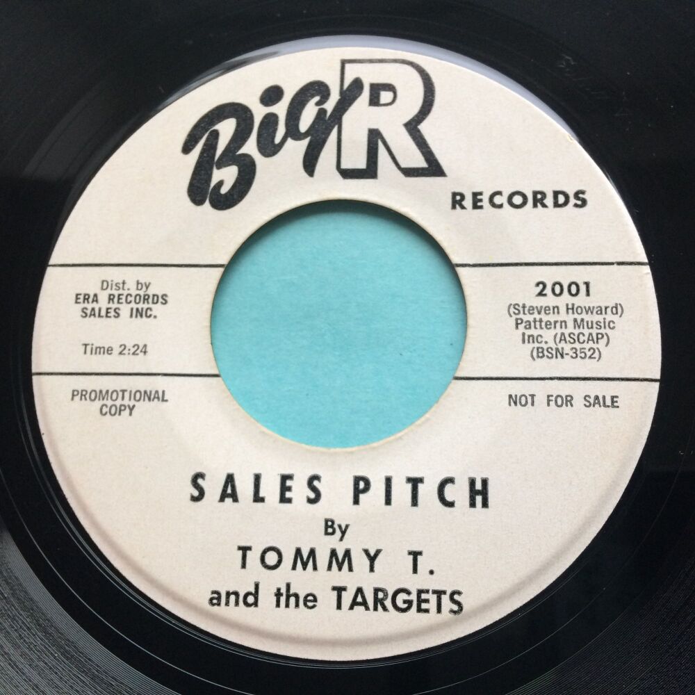 Tommy and the Targets - Sales Pitch b/w Marching coast to coast - Big R pro
