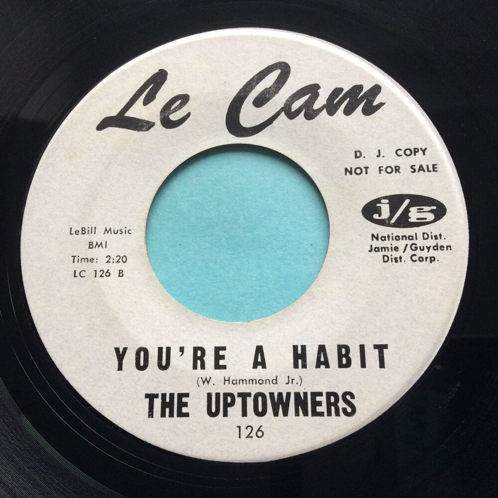 Uptowners - You're a habit b/w Vicki - Le Cam promo - Ex