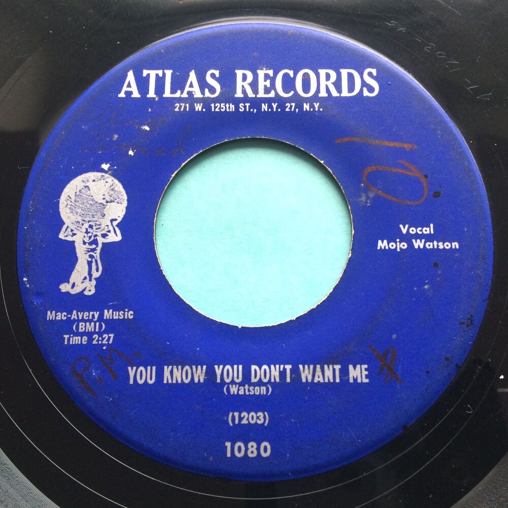 Mojo Watson - You know you don't want me - Atlas - VG+