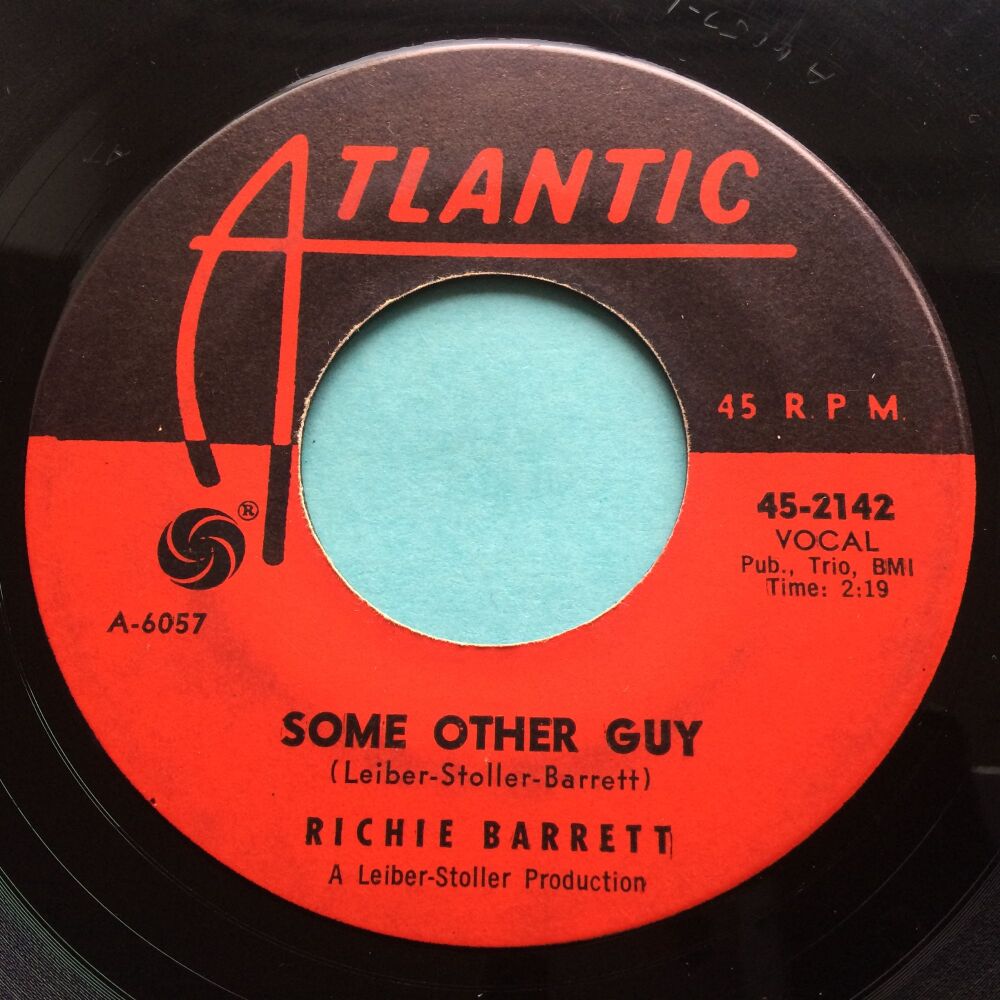 Richie Barrett - Some other guy b/w Tricky Dicky - Atlantic - VG+