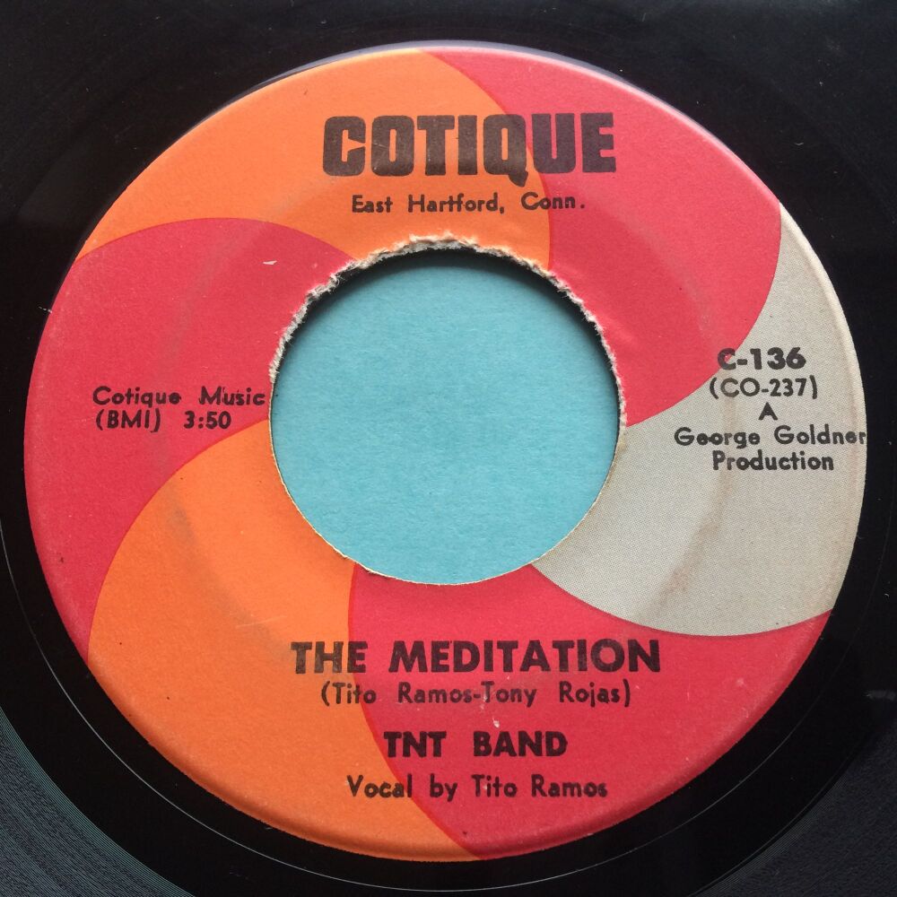 TNT Band - Meditation b/w Mr Slick - Cotique - VG+