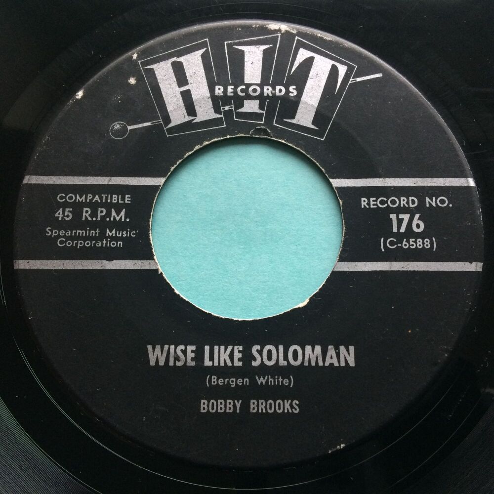 Bobby Brooks - Wise like Soloman - Hit - VG+