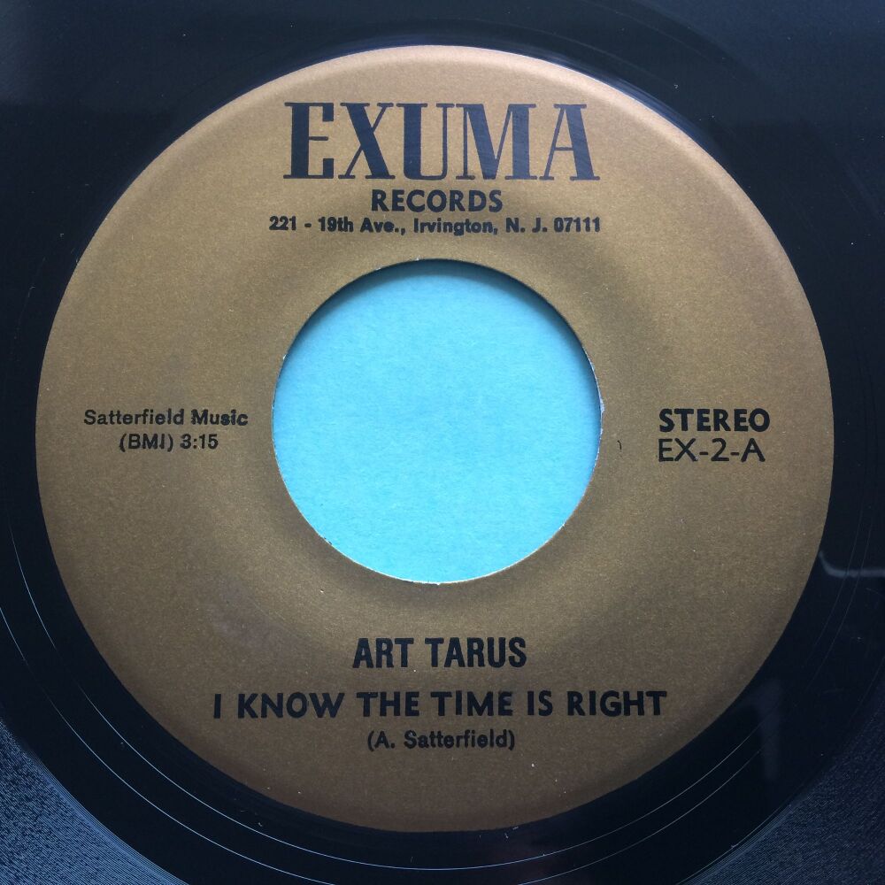 Art Tarus - I know the time is right b/w Really can't feel the pain - Exuma