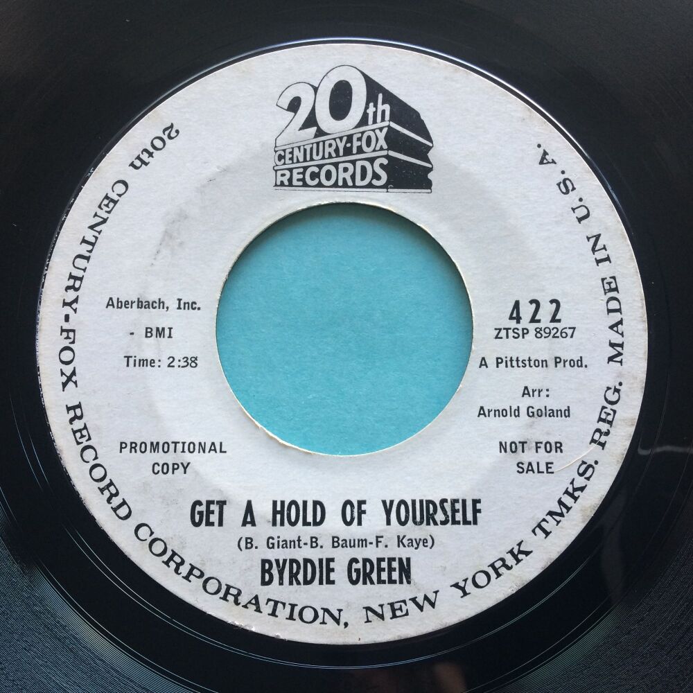 Byrdie Green - Get a hold of yourself - 20th Century Fox promo - VG+