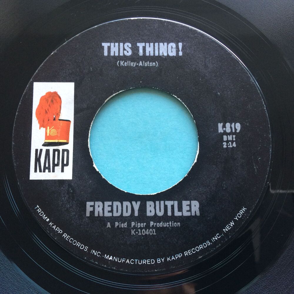 Freddy Butler - This thing - Kapp - Ex-
