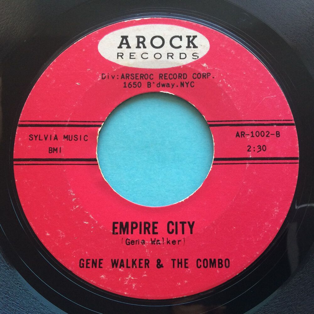 Gene Walker - Empire City b/w Sophisticated Monkey - Arock - VG+