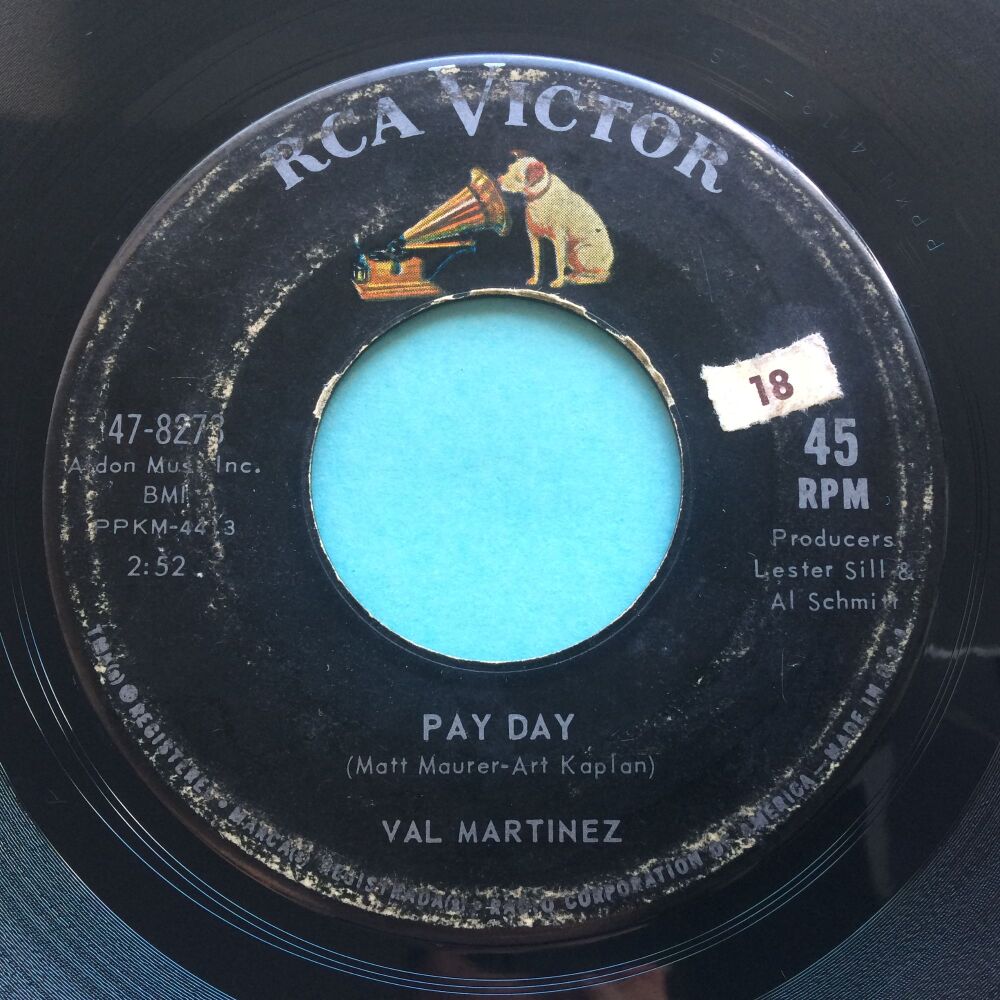 Val Martinez - Pay day - RCA - VG+
